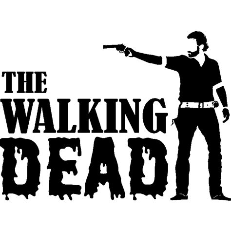 stickers the walking dead